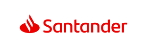 Logomarca do Santander